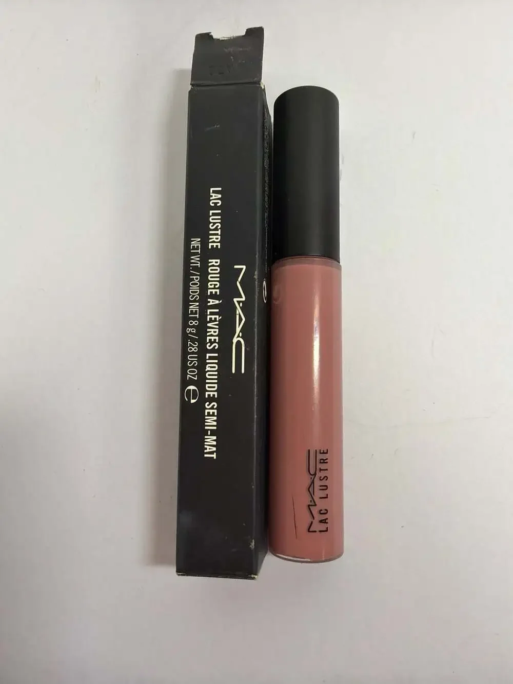 MAC Lac Lustre Semi-Matte Liquid Lipstick in Coy‎ 8g